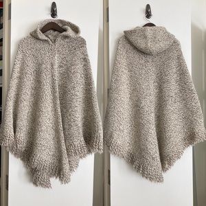 JCrew Sample Wool Poncho